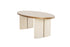 Denny Oval 6 Seater Dining Table - Antique White